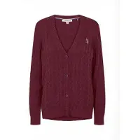 U.S. POLO ASSN. Neuletakki ' UW V-neck ' harmaa