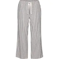 s.Oliver Pyjamahousut beige / laivastonsininen / luonnonvalkoinen