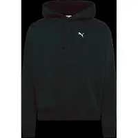 Puma Ess Cat Logo Oversized Boxy Fl Hoodie - Black - XXL