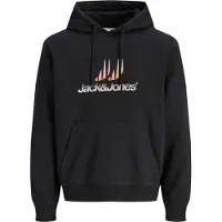 Jack & Jones Collegepaita 'JCOECHO' aprikoosi / musta / valkoinen
