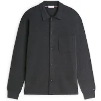 Tommy Hilfiger Essential Cotton Ls Over Shirt - Grey - XL