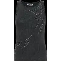 Weekday Studded Tank Top - Grey - S