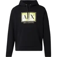 Armani Exchange Collegepaita vaaleankeltainen / oliivi / musta