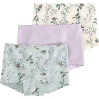Lindex 3-Pack Boxer Briefs - Cream - 122/128