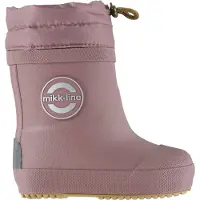Mikk-Line Barefoot Vuorelliset Kumisaappaat, Twilight Mauve, 35