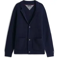 Tommy Hilfiger Ny Knitted Cardigan - Navy - L