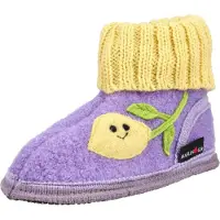 Haflinger Tossu - Hüttenschuh Lemon - Orchidee - - 28 - Tossut