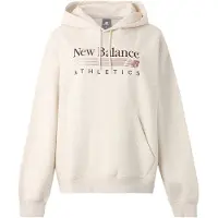 New Balance Collegepaita meleerattu beige / tummanruskea / vanha roosa