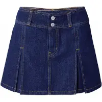 Levi's Hame 'Inverted Pleat Mini' laivastonsininen