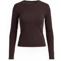 Topshop Paita 'EVERYDAY' tummanruskea