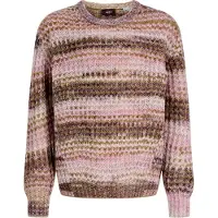 Jack & Jones Kids Kids Jxsimone Space Dye Crew Neck Knit Grl - Khaki green - 152