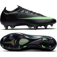 Nike Mercurial Vapor 17 Elite Sg-pro Shadow - Musta/illusion Green - Pehmeä Nurmi (Sg), koko 45