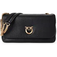 Pinko Love Soft Olkalaukku Nahka 31 cm Ruskea