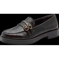 Tamaris Loafer tummanruskea