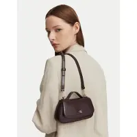 Calvin Klein Ck Top Handle Crossbody - Burgundy - ONE SIZE