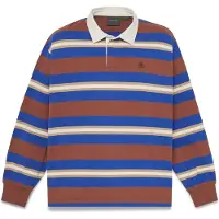 Timberland Ls Rugby Polo - Brown - XXL