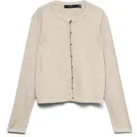 Vero Moda Neuletakki 'VMHOLLY KARIS' meleerattu beige