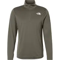 The North Face M 24/7 1/4 Zip Tee - Khaki green - XL