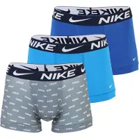 Nike Underwear Bokserishortsit 'Everyday Essential' taivaansininen / kuninkaallisen sininen / harmaa / valkoinen
