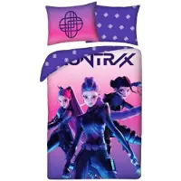 Halantex SP. z.o.o. vuodevaatesetti K-POP Demon Hunters Huntrix, 140x200, 2-osainen