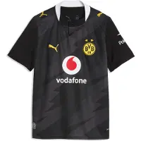 Puma Jalkapallopaita - Borussia Dortmund Vieras 26/27 - Musta/Ta - - 10 v (140) - Jalkapallopaidat