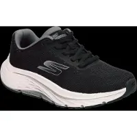 SKECHERS Matalavartiset tennarit 'GO RUN CONSISTENT 3 - RUSHLIN' antrasiitti / musta / valkoinen