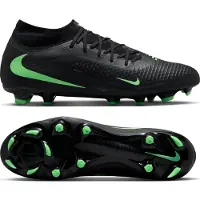 Nike Phantom 6 Academy High Cut Mg Shadow - Musta/illusion Green - Multi Ground (Mg), koko 47