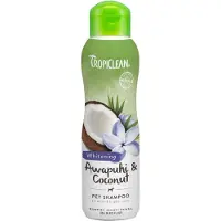 Tropiclean Awapuhi & Coconut Pet Shampoo - shampoo koirille ja kissoille vaalealle turkille