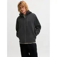 Jack & Jones Jcofusion Sweat Full Zip Hood - Black - S
