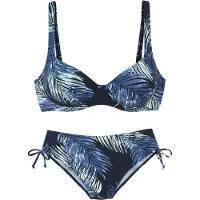 LASCANA Bikini sininen / marine / minttu