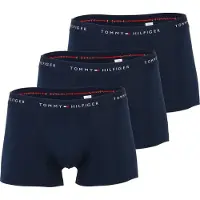Tommy Hilfiger Underwear Bokserishortsit tummansininen / valkoinen