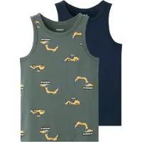 Name it Nmmtank Top 2P Excavator Noos - Khaki green - 104