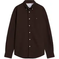 Tommy Hilfiger Solid Heritage Oxford Rf Shirt - Brown - L