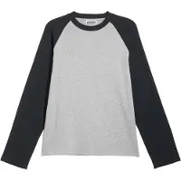 Weekday Raglan Long Sleeve - Grey - XL