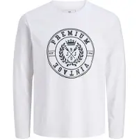 Jack & jones Junior Paita 'JPRBLUZANDER' musta / valkoinen