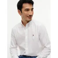 Tommy Hilfiger Flex Dobby Sf Shirt - White - M
