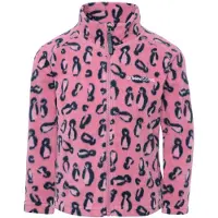 Didriksons Monte Printed Kids' Full-Zip - Pink - 92