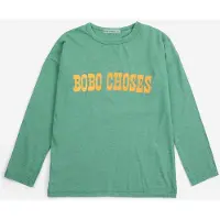 BOBO CHOSES Pop T-Shirt Top - Green - 98
