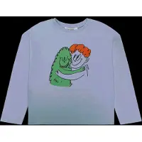 BOBO CHOSES Hug Hairy Monster T-paita Light Blue Light Blue 2-3 Y Sininen 2-3 vuotta Pojat