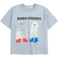 BOBO CHOSES Booty Ghosts T-paita Light Blue Light Blue 6-7 Y Sininen 6-7 vuotta Pojat, Tytöt