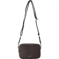 Calvin Klein Webbing 2X Strap Camera Bag - Brown - ONE SIZE
