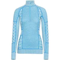 Kari Traa Women's Smekker Half Zip Ocean Kerrasto yläosat S