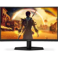 AOC G4 23.6" VA FHD 180Hz, 59,9 cm (23.6"), 1920 x 1080 pikseliä, Full HD, LCD, 4 ms, Musta, Punainen (C24G42FE)