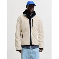 Jack & Jones Jjlupo Fleece Jacket - Cream - L