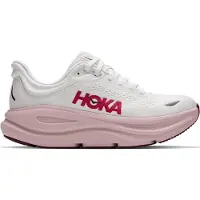Hoka One One W Bondi 9 Wide White/Pink Opal - 41 1/3