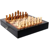 Aquamarine Chess&checkers Heritage Edition Lautapeli