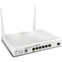 Draytek Vigor 2865ax, Wi-Fi 6 (802.11ax), Kaksitaajuus (2,4 GHz/5 GHz), Ethernet LAN, ADSL2, Valkoinen, Pöytäreititin (V2865AX-B-DE-AT-CH)