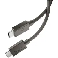 Spigen Essential EB6015CC USB-C-kaapeli 60 W, 150 cm – tummanharmaa