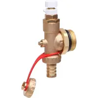 Danfoss Jakotukin päätyliitin - Päätyliitin, manuaalinen tuuletus ja tyhjennys-/täyttötoiminto