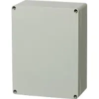 Fibox Montageboks ABS 150 x 200 x 80 mm ja gråt dæksel IP 66 ja IP 67 Euronord-sarja